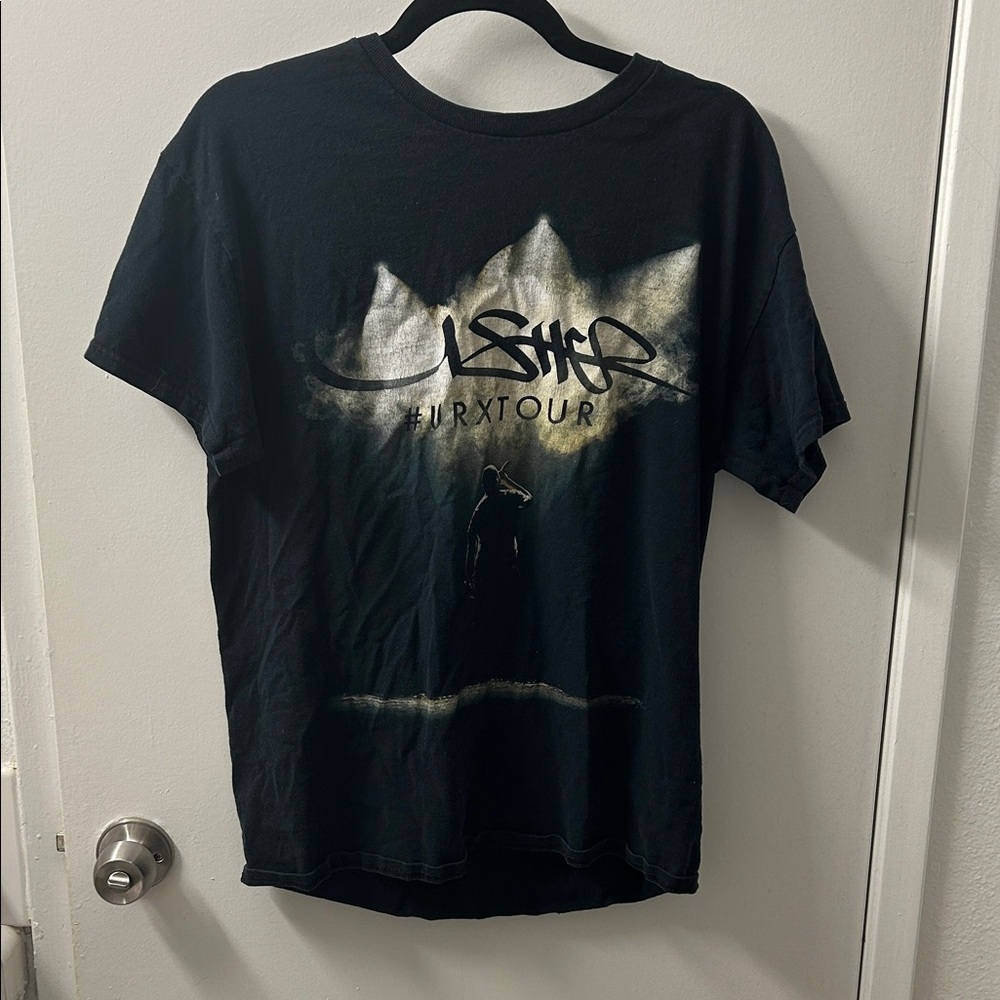 Usher Black Tour Tee